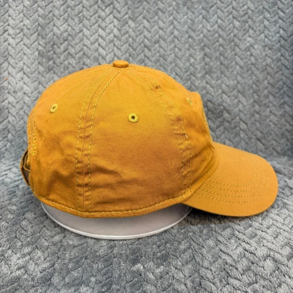 Academy Sports Outdoors Mustard Yellow American Flag Embroidered Baseball Hat